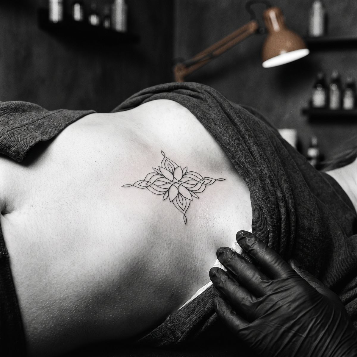Papillon de nuit, Fine line
