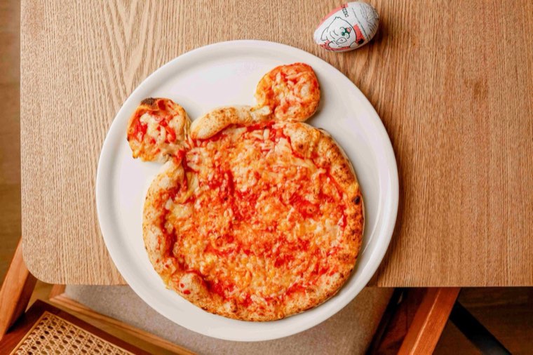 La pizza du menu enfant